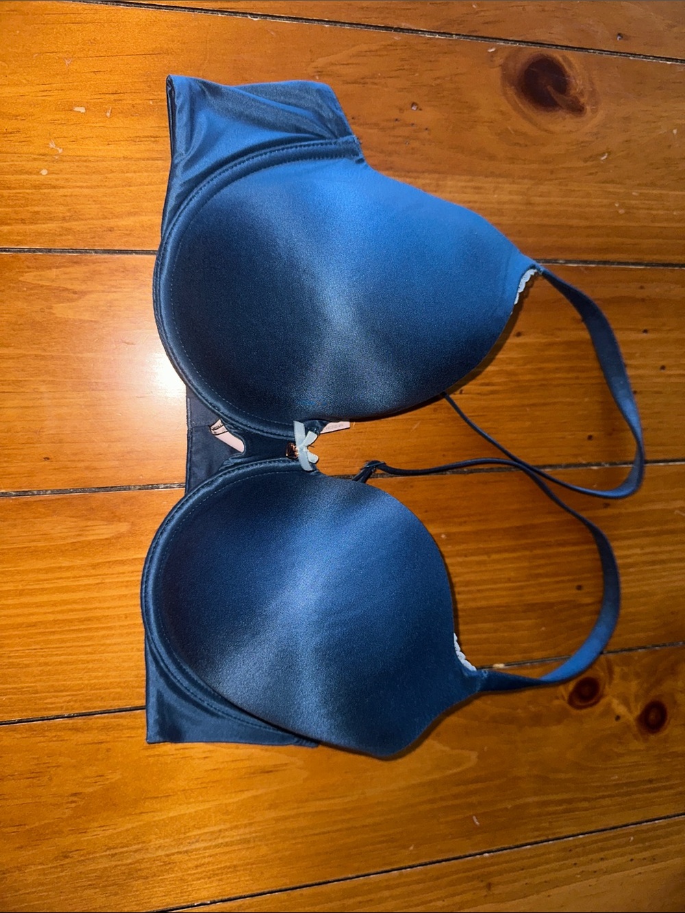 Smooth T-Shirt Bra in Navy Blue - Women Intimates